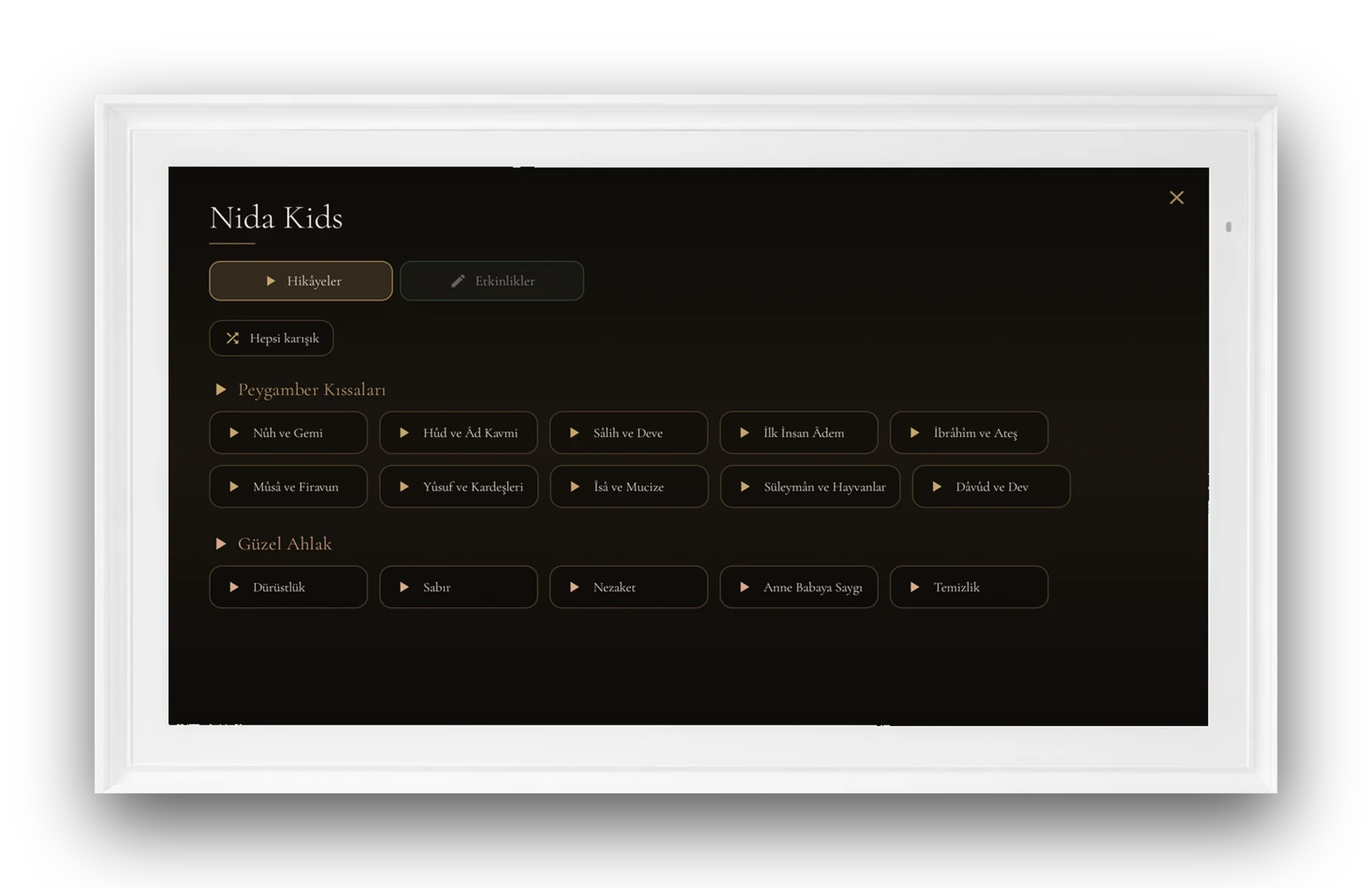 Nida Kids · rehberli öğrenme
