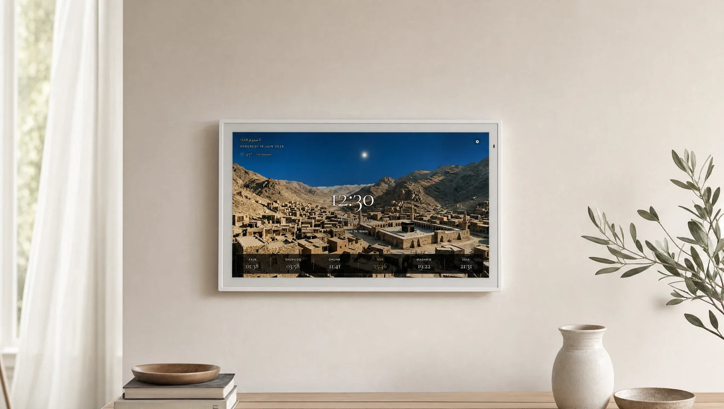 Nida Home mural, ambiance salon lumineux